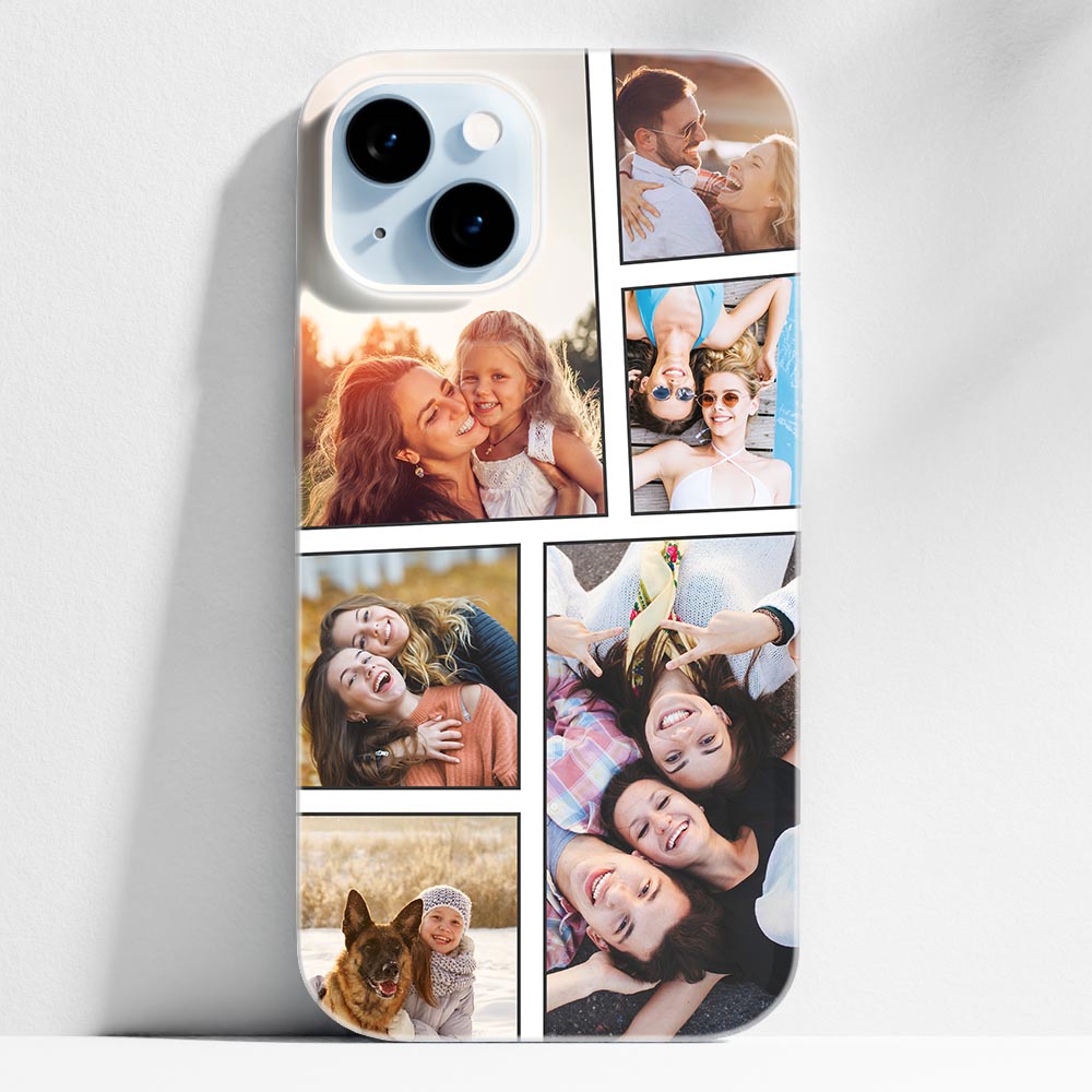 Collage foto - cover iPhone 14 personalizzata
