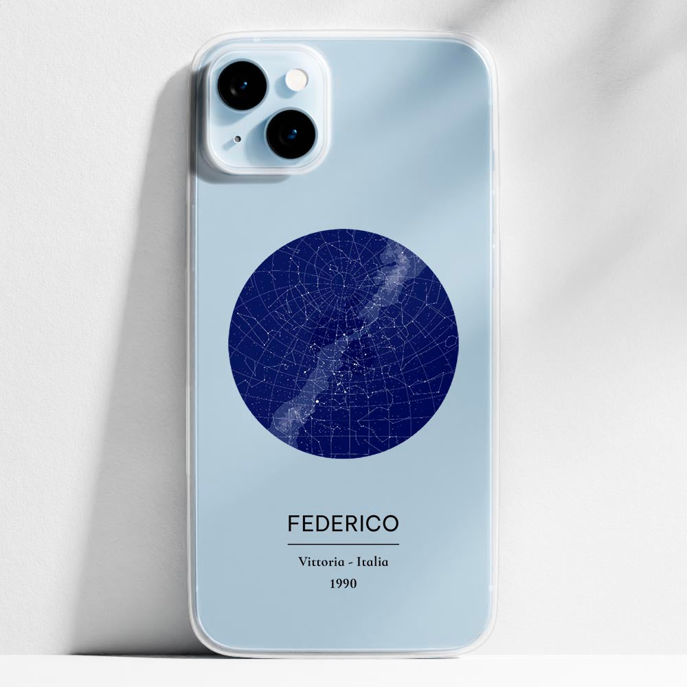 Costellazione - cover iPhone 14 Plus personalizzata