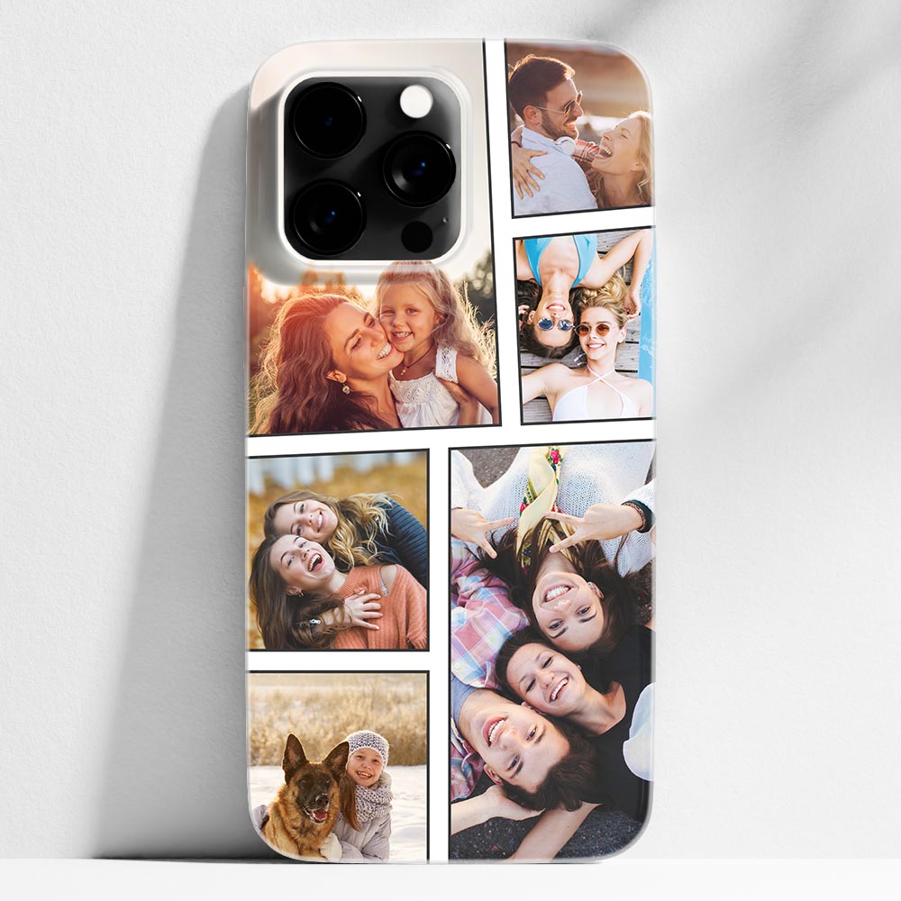 Collage foto - cover iPhone 14 Pro Max personalizzata
