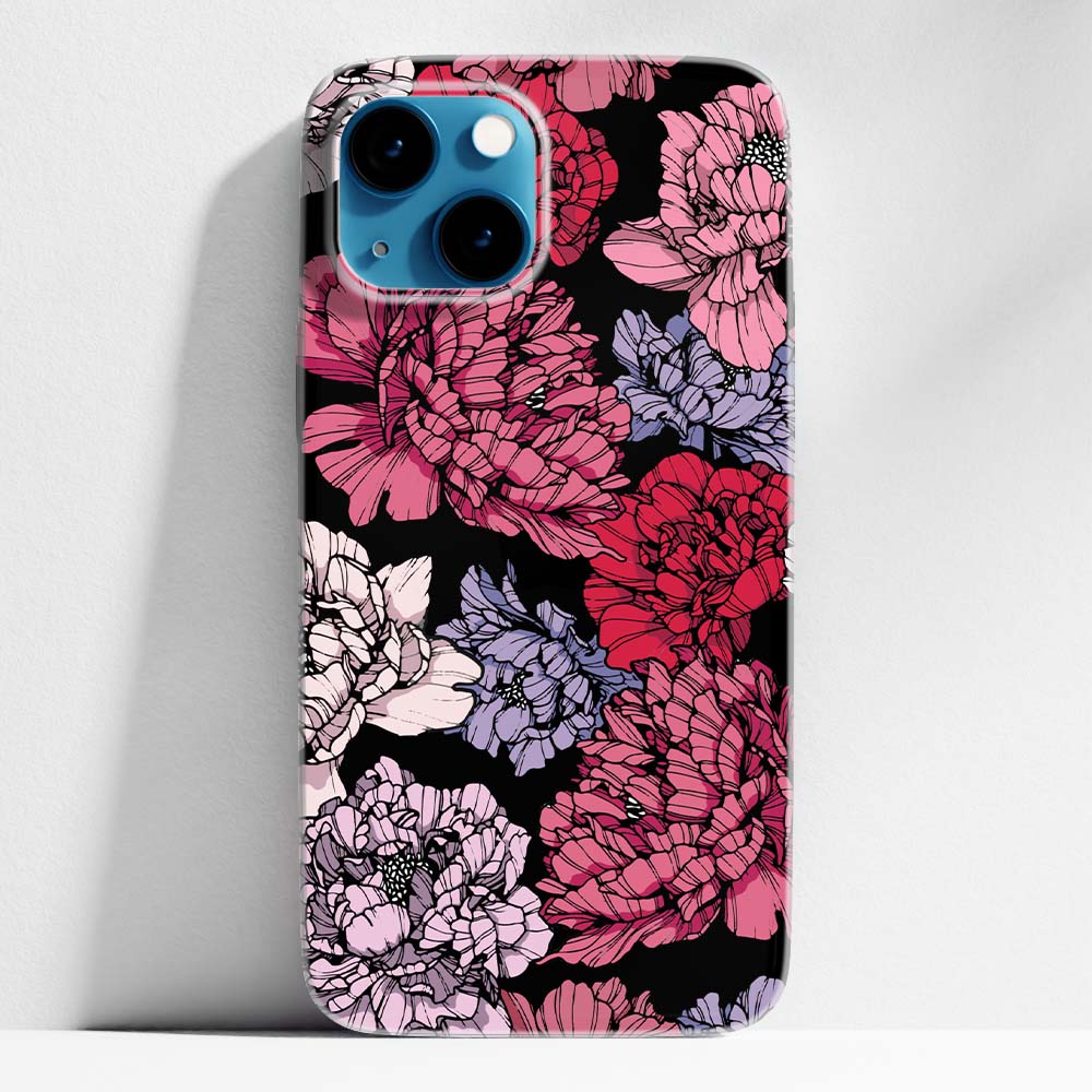 Peonies - cover iPhone 13 Mini